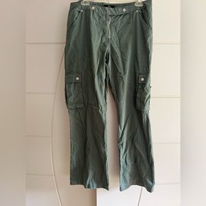 Forever 21 Women's Size Large Green Cypress Cargo Pants